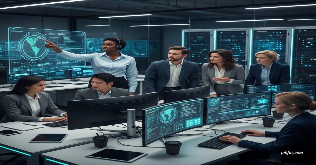 cybersecurity skills shortage team working together