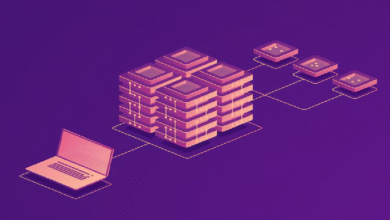 shared hosting vs dedicated server comparison illustration